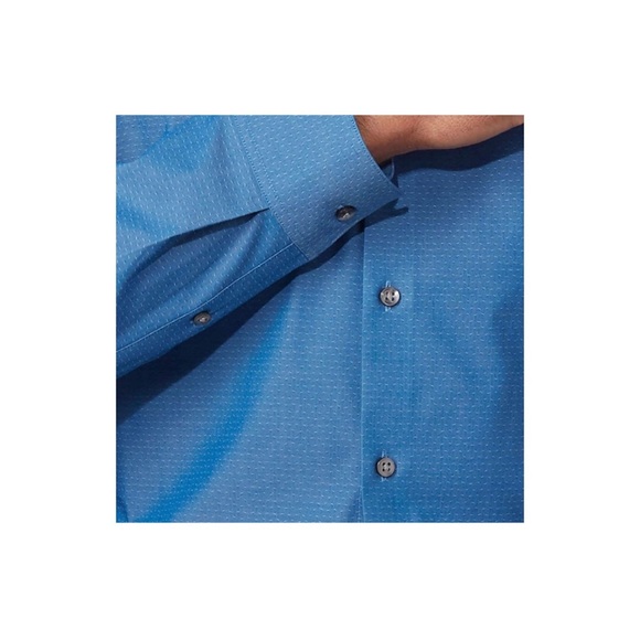 Men's Long Sleeve Button Down Solid Shirt - Picture 4 of 5